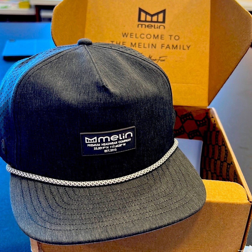 Melin Odyssey Stacked Hydro Performance Snapback Hat